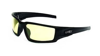 Honeywell Hypershock Shooters Safety Eyewear With Black Frame And Amber Lens R-02221