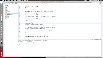 Java: Exception Handling - part 2 - multiple catch blocks and the "finally" block