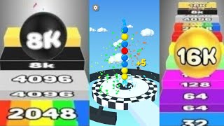 Starting No 1 level [ Number Ball 3D Merge Games vs Stack Rider ]