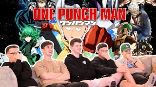 Anime HATERS Watch One Punch Man 1x1 'The Strongest Man' | Reaction/Review