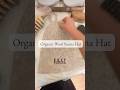 Why Undyed Wool Sauna Hats Protect Naturally? #wellness #coldplunge #sauna