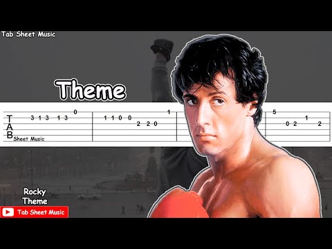 Rocky - Theme (Gonna Fly Now) Guitar Tutorial