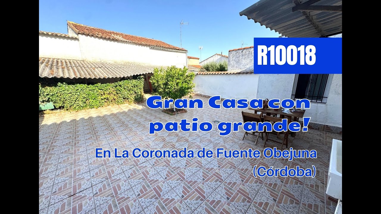 r10018 | Casa con gran patio en La Coronada de Fuente Obejuna ( Córdoba )