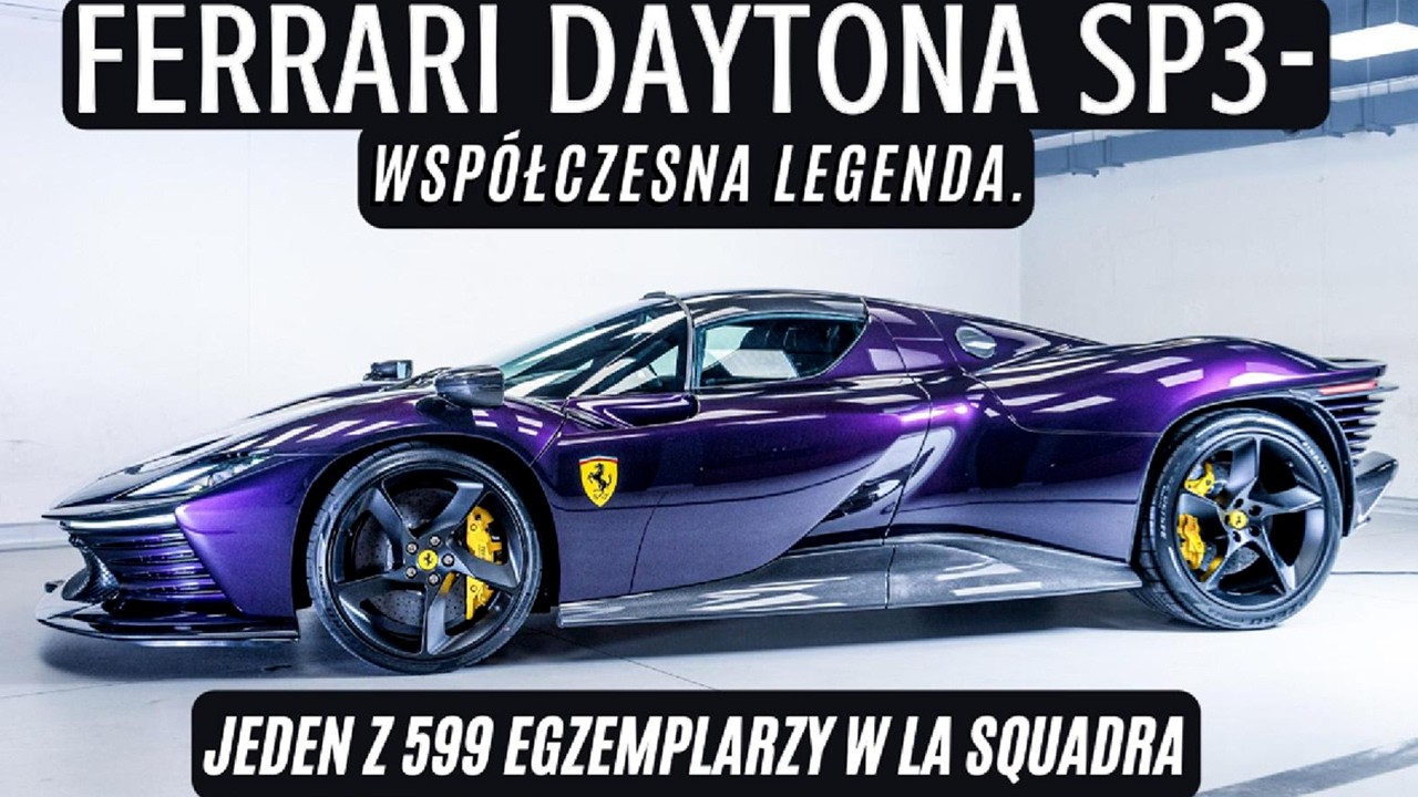 Ferrari Daytona SP3 | Ikona V12. Jeden z 599 egzemplarzy w La Squadra