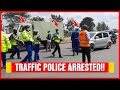 Drama traffic polices arrested collecting bribes embu road  eacc officers