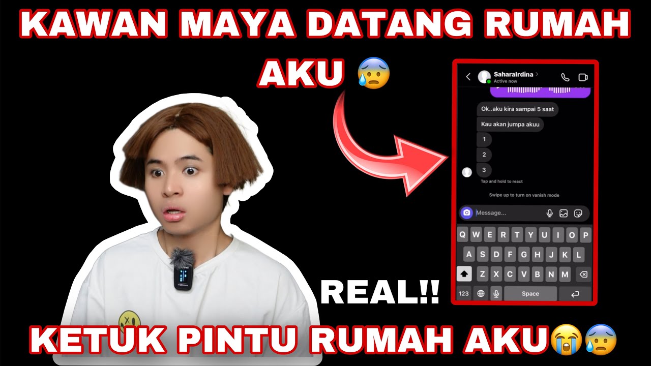 KAWAN MAYA DATANG RUMAH AKU😭| KETUK PINTU RUMAH 😭| REAL!!!