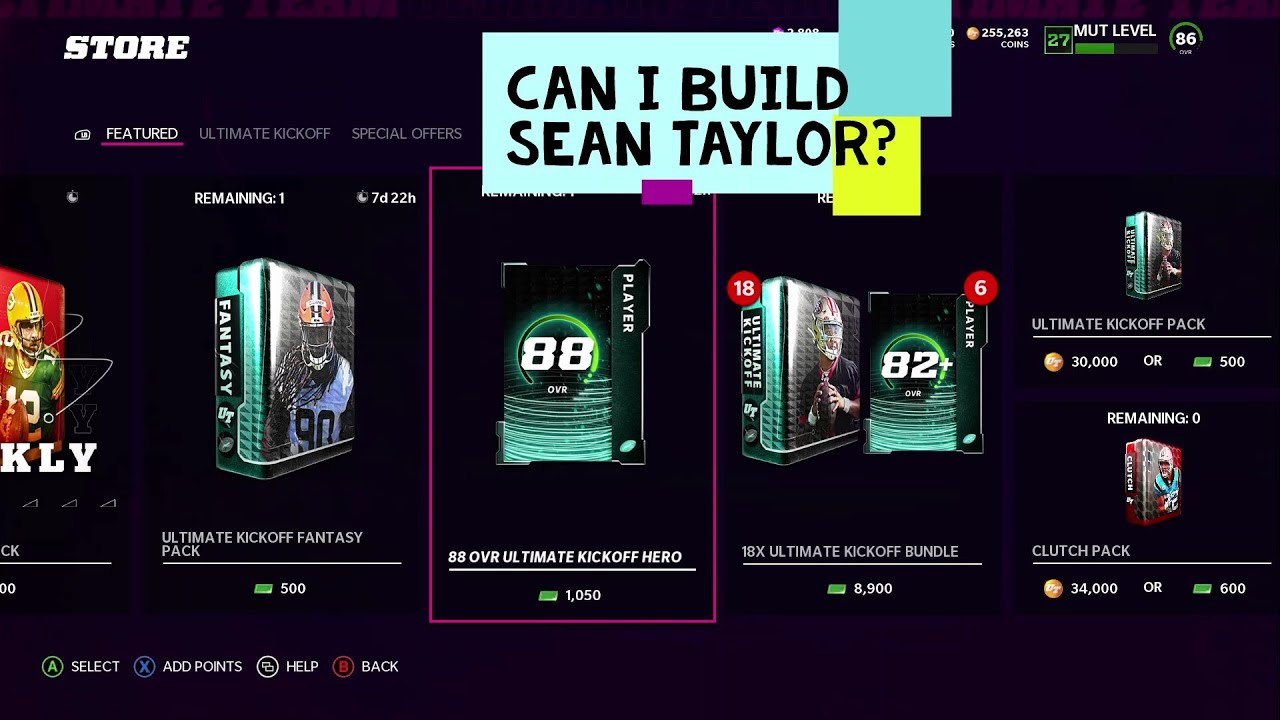 Opening All Ultimate Kickoff Bundles To See What We Get In Madden 22!!!
