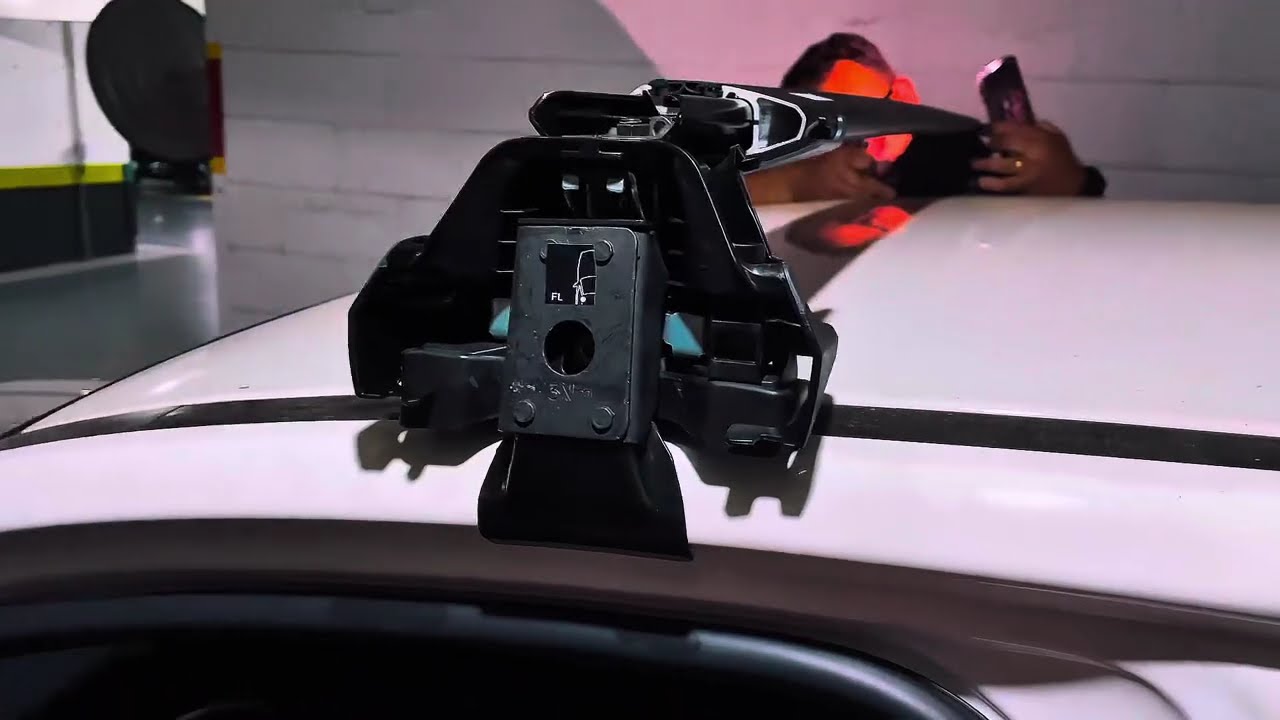 FORD RAPTOR 2026: Instalação de um Rack Thule Edge 7205 Black