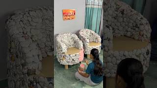 The most creative Recycling DIY Ever #shorts #recycling #fourniture #Homedecor #viral