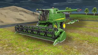 Combine Fields Cropping Harvester 3d simulator, amazing😍😍 screenshot 5
