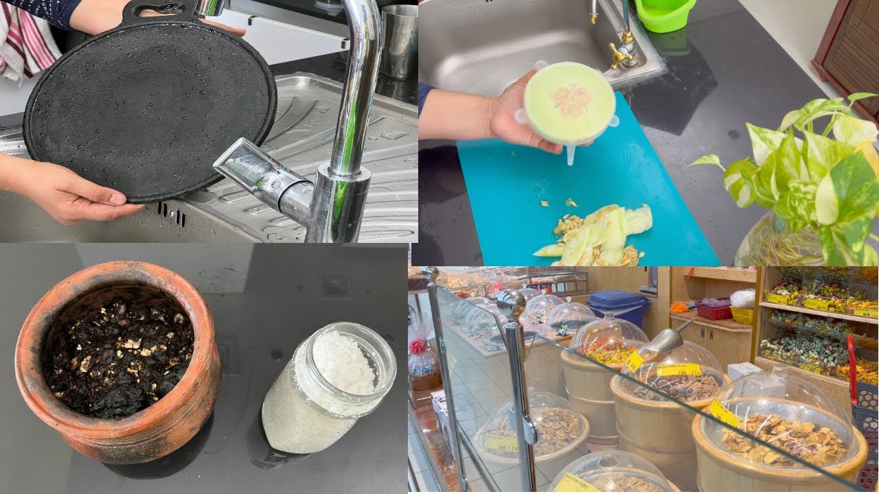 Mid Morning Vlog Dosa Tawa Cleaning Lulu Shopping Replenish 