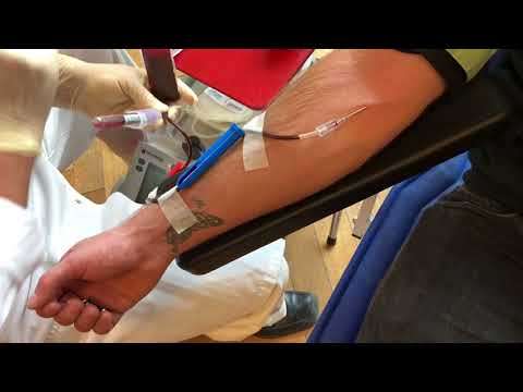Ablauf einer Blutspende beim DRK (Deutsches Rotes Kreuz) Leben retten mit Voll Blutspenden Anleitung
