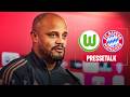 Pressetalk mit Kompany nach VfL Wolfsburg - FC Bayern | 33. Spieltag Bundesliga