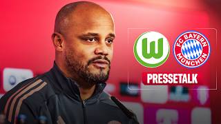 Pressetalk mit Kompany nach VfL Wolfsburg - FC Bayern | 33. Spieltag Bundesliga
