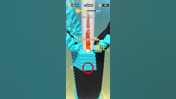 #587#stackball#tiles breker#🔥⚾🔥#gameplay#stack breker#ios#androidgame all levels#games#3d #short