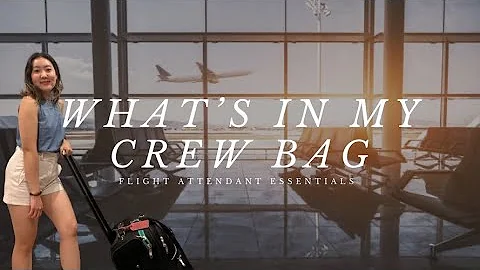 flight attendant life | my essentials on the go