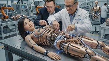 Inside Tesla’s AI Robot Factory  Building the Optimus Humanoid Step by Step Full Process