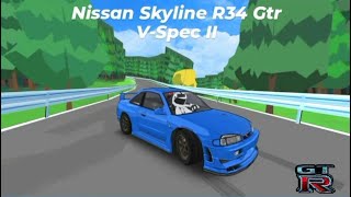 Fr Legends Nissan Skyline R34 Gtr V-Spec II Free Livery Code (No Password)