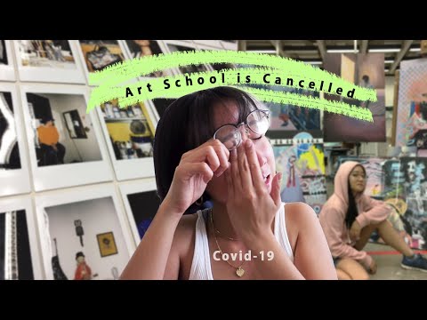 Online Art School & Covid-19, Closing the Studios Feb 2020