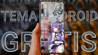 Tema HP Anime  Simple Tanpa Root! Bisa Di Semua  Android🔥 screenshot 4