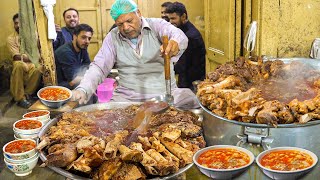 400 Am Lahori Siri Paye Breakfast Tara Bong Paya Authentic Stani Street Food Nashta