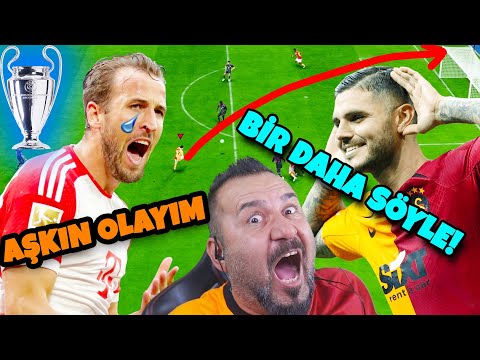İCARDİ vs HARRY KANE! GALATASARAY-BAYERN MÜNİH ŞAMPİYONLAR LİGİ  EA FC 24