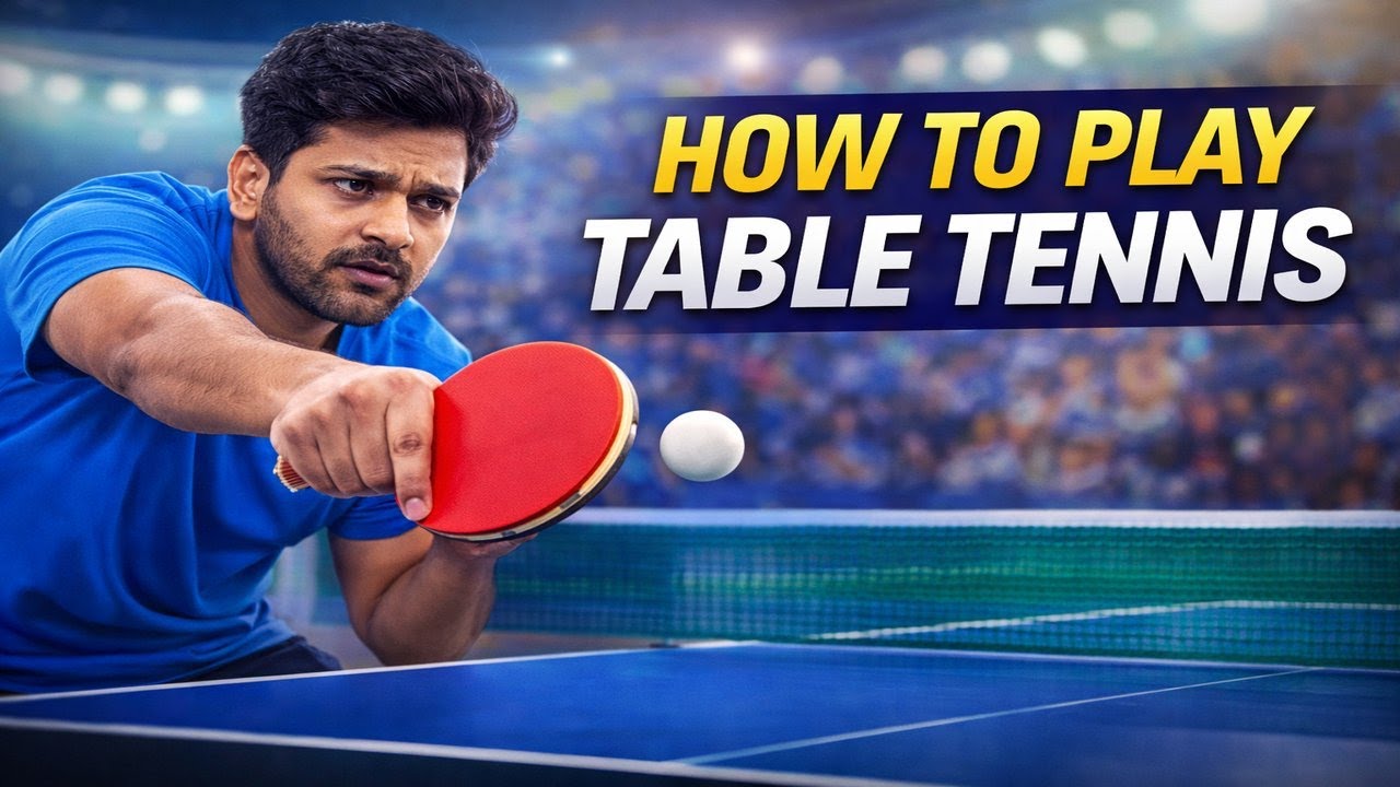 How to Play Table Tennis for Beginners | Ping Pong Basics Explained