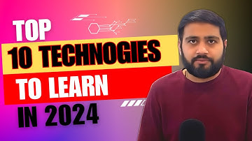 Top 10 Technologies To Learn In 2024 | Trending Technologies In 2024