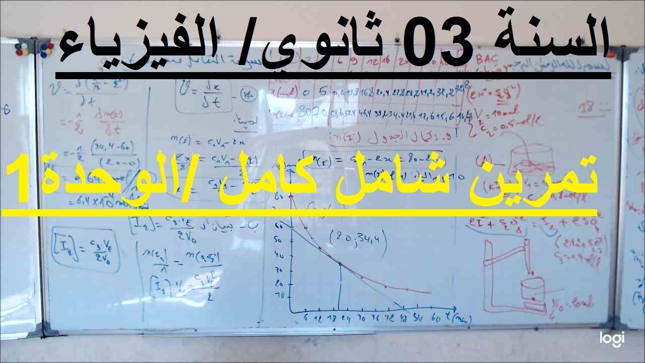السنة 03 ثانوي الفيزياء باقة كاملة bac 2022