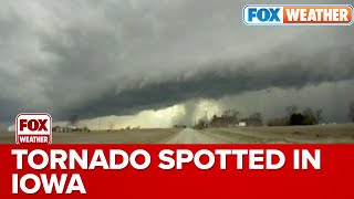 Confirmed Tornado Spotted In Mount Pleasant, Iowa