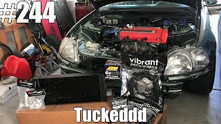 Tucking my new radiator! Speedfactory Tucked Radiator Install!