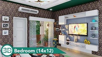 Interior Design Bedroom India l Lumion Render Realistic