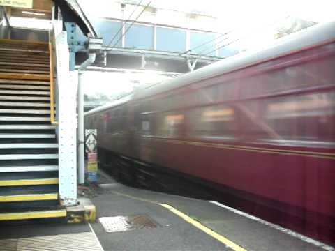 Britannia 70000 seen at Harold Wood station 16/7/2...