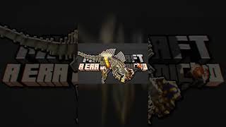 Logo de Minecraft com Dinossauro Ancient Remnant do L_Ender's Cataclysm Edit!  #minecraft #mine