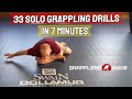 33 solo grappling bjj drills in 7 minutes  jason scully