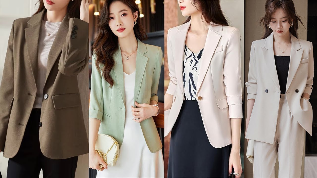 Best Blazer Designs for Women 2024-25//Girls Blazer Style/Blazer Outfit Ideas for Girl/Formal Blazer