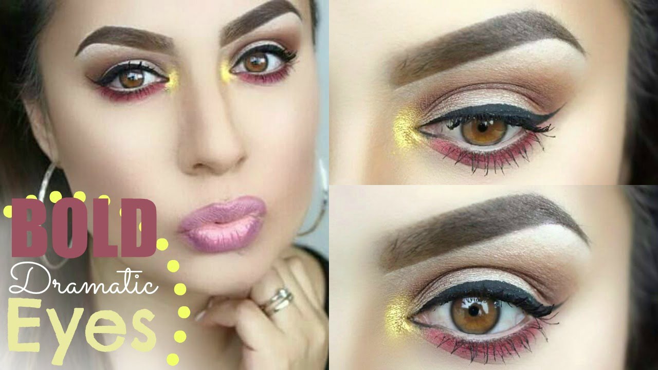 Bold Dramatic Eyeshadow Tutorial YouTube