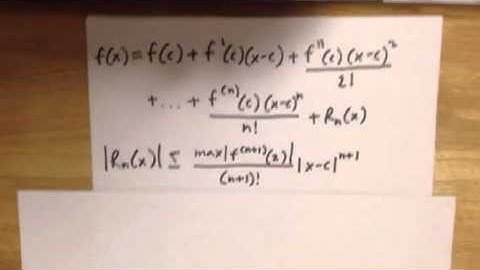 What is Lagrange Error Bound?
