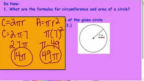 Word Problems Circles