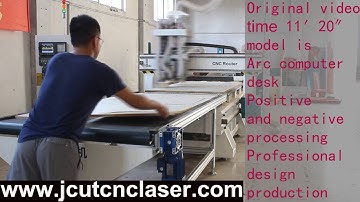 JCUT ATC CNC ROUTER(with auto feeding system)for Chipboard drilling and groving