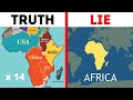 The true size of africa  why africas map is drawn wrong relative to its size