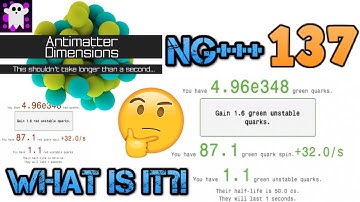 Antimatter Dimensions NG+++ Episode 137: The First Tree of Decay Revolution!