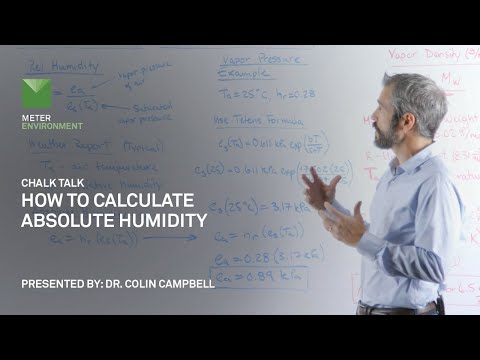 Video: How To Find Absolute Humidity