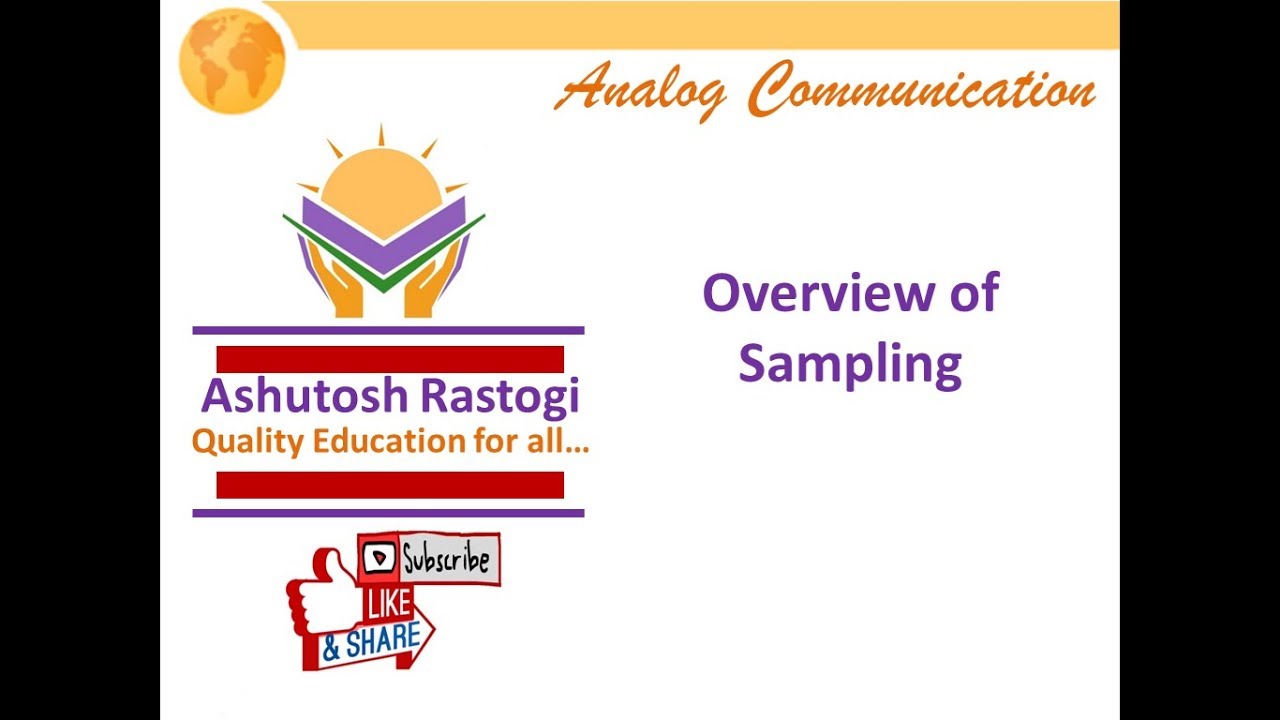 Overview of Sampling