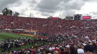 WATCH: Penn State, USC players entrance at the Rose Bowl