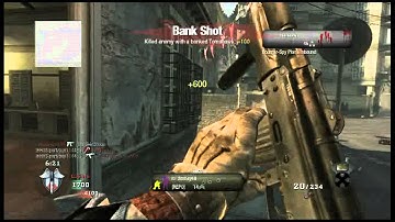 COD Black Ops: Double Bank Shot Random Tomahawk