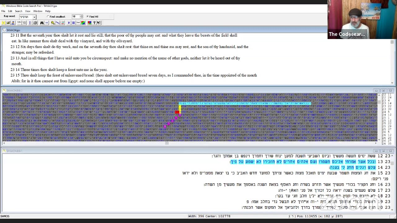 The Codesearcher LIVE the Significance of ELIM and the Manna