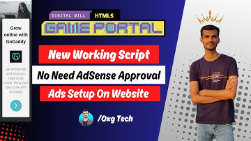 Html5GamePortal AdSense Script | Run Google AdSense Ads without Approval On Your Site