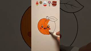 Full Let's color the fruits #drawing #cute #creative #sketch #love #shorts Update