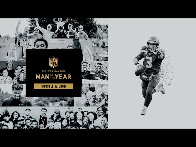 Russell Wilson Named Walter Payton NFL Man of the Year - Jackson